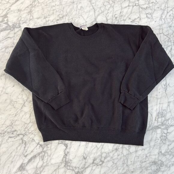 Vintage 90s USA Olympics Crewneck Sweatshirt Mens Large Black Logo - Picture 1 of 8